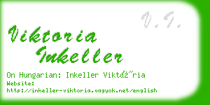 viktoria inkeller business card